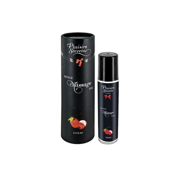 Huile de massage comestible litchi 59ml 